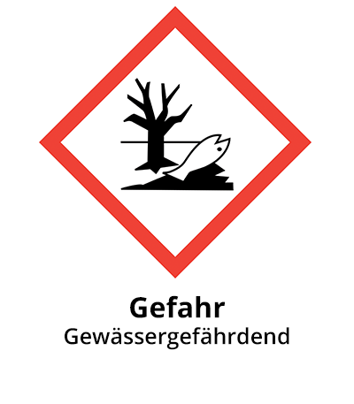 Gefahrenpiktogramm Gewässergefährdend