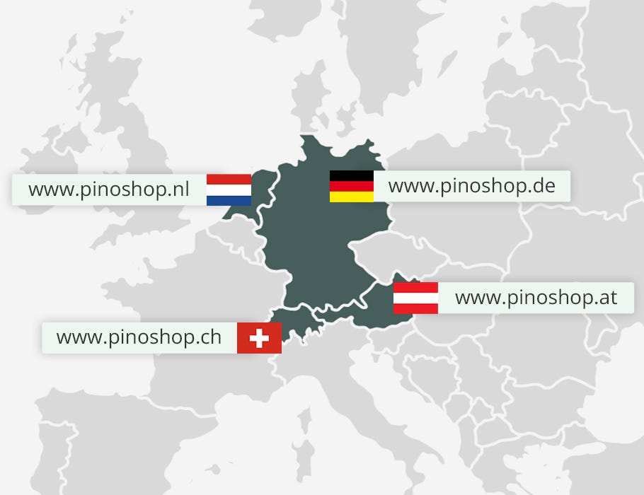 PINO Webshop in der Schweiz