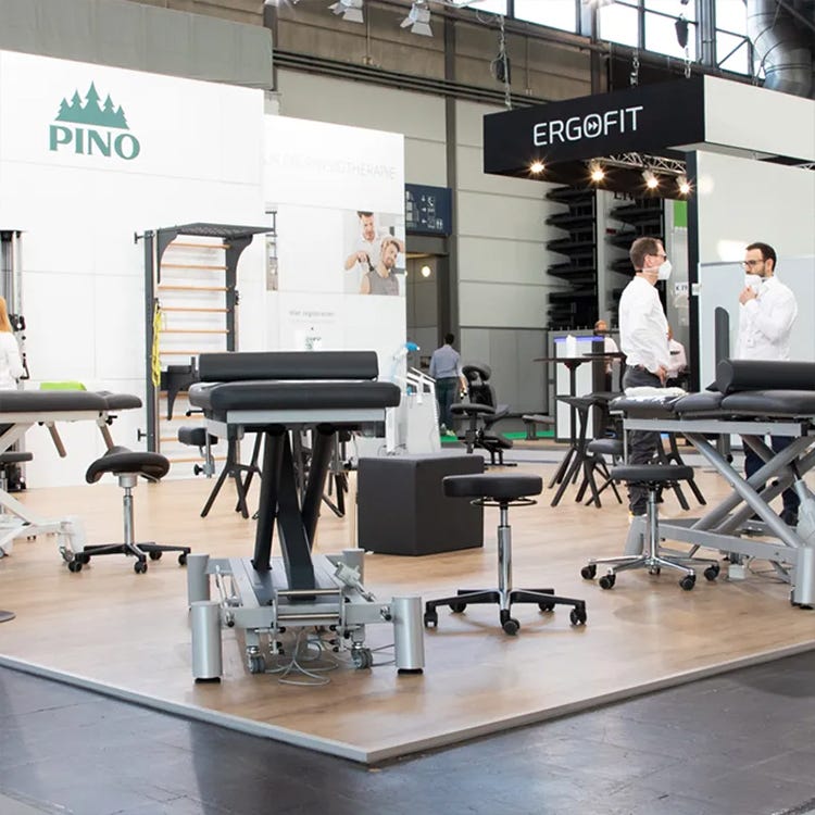 Messen & Showrooms mit PINO