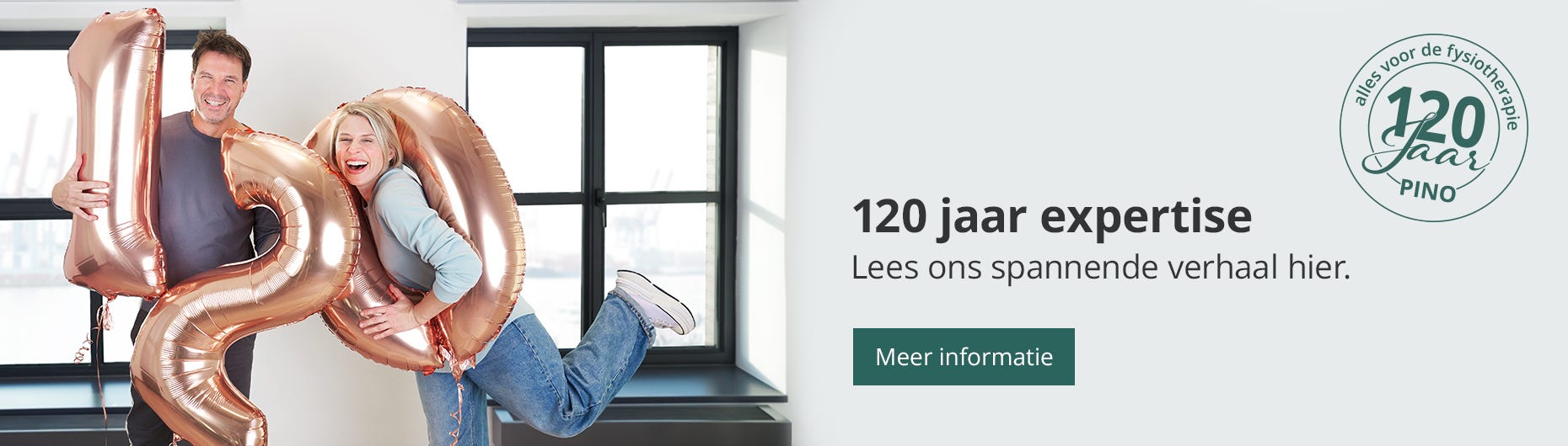 PINO 120 jaar ervaring en expertise in fysiotherapie